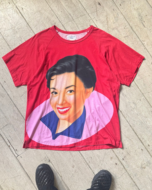 SS02 Saeko Graphic Raglan Top / T-Shirt (L~XL)