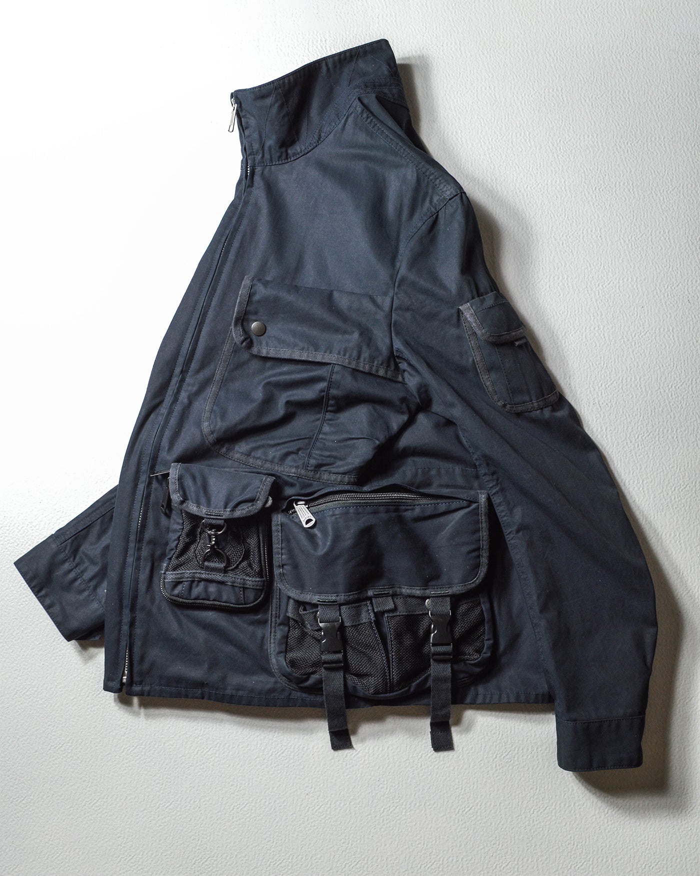 SS09 Deep Navy Utility Cargo Jacket (~S~)