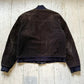 Brown Cord Contrast Navy Pocket Ribbed Trim Jacket (~L~)