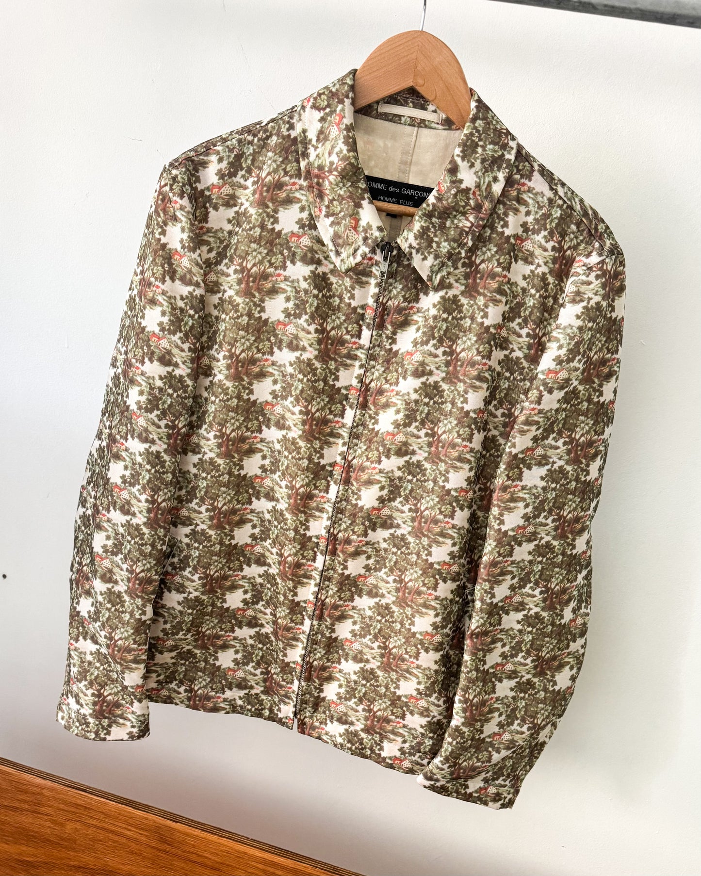 1996 Country Side / Village Print Work Jacket (M)