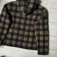 Plaid Fleece Zip Up Jacket (~S~)