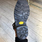 Early 2000s Brown Leather Moto Strap Vibram Boots (EU40 / UK7-7.5)