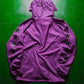 Purple / Black Star Panelled Windbreaker Jacket (S~M)