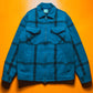 90s Lined Wool Blue Check Jacket (~M~)