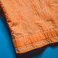 2005 Orange Grain Stitch Pattern Parachute Jacket(~L~XL)