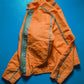 2005 Orange Grain Stitch Pattern Parachute Jacket(~L~XL)