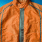2005 Orange Grain Stitch Pattern Parachute Jacket(~L~XL)