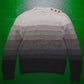 Greyscale Gradient Striped Knit (~M~)