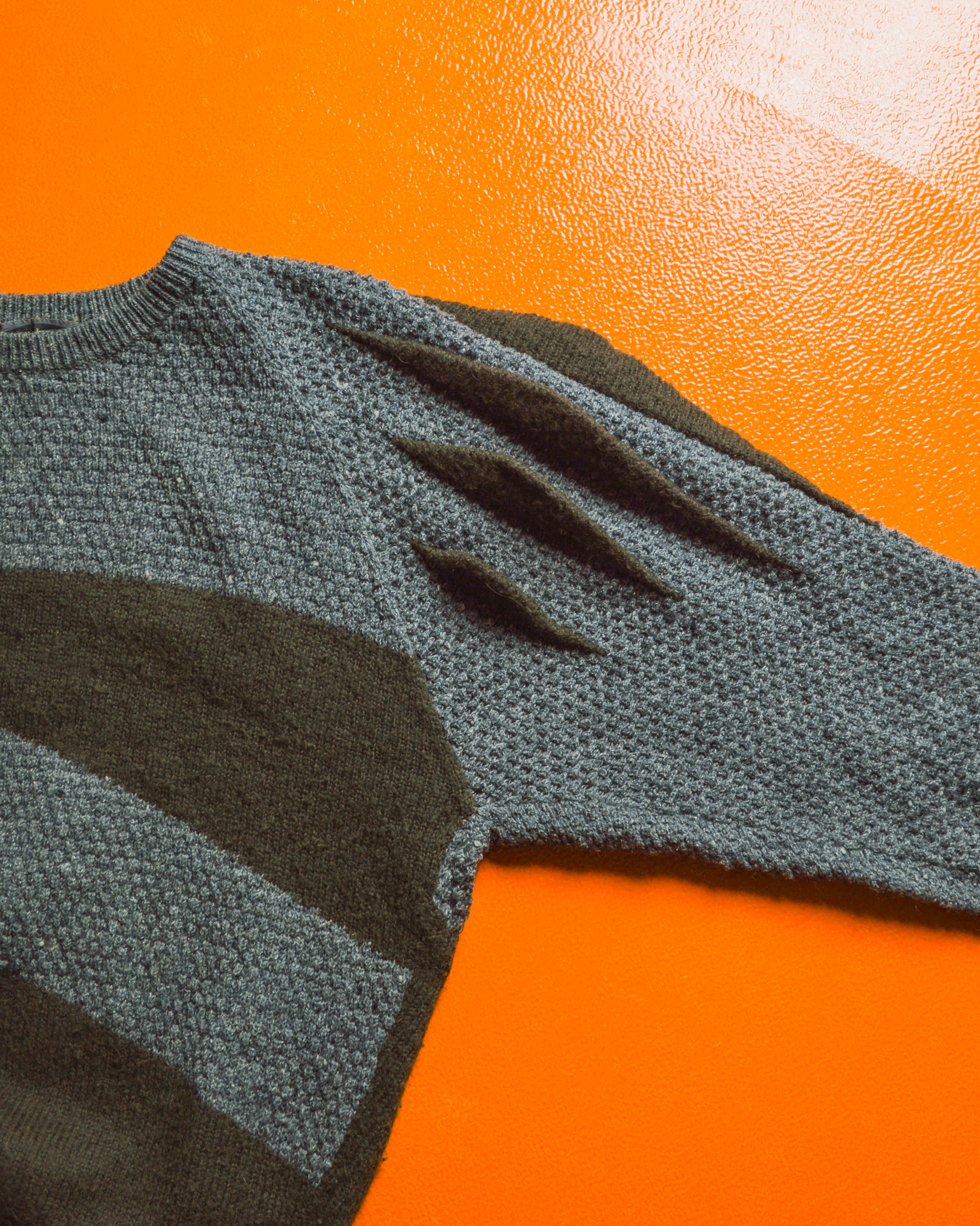 豪華 Issey Miyake Vintage 80s 3-D Shoulder Blade Panel Zig Zag トップス