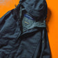 AW 2005 Pinstriped Navy Gore-tex Panelled Jacket (~M~)