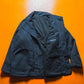 90s Navy Exowear Asymmetrical Egg Cell Pocket Jacket (~XL~)