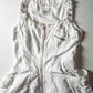 Early 2000s Pinstriped Balloon Style Cargo Pocket Zip Dress (42)