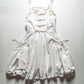 Cotton / Silk Double Layered Balloon Style Cargo Pocket Zip Dress (XS)