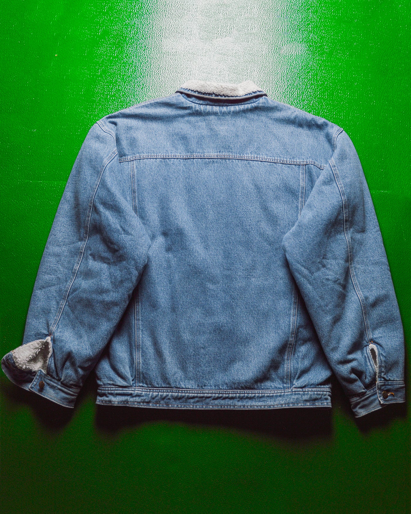 Sport 90s Fleece Lined / Boa Denim Jacket (~XL~)