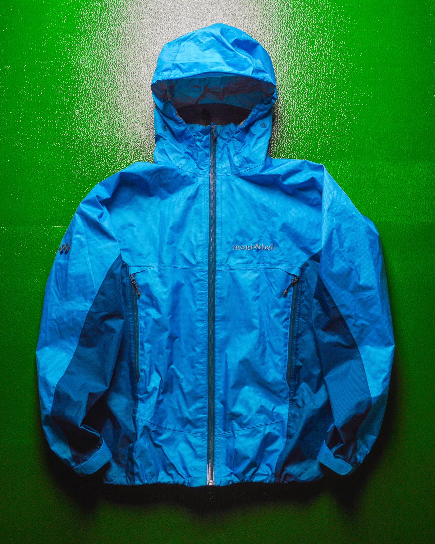 Two Tone Blue Gore-tex Packable Shell Jacket (S~M)