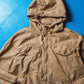 80s Snake Skin Print Hooded Light Zip Up Packable Jacket (~M~)
