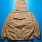 80s Snake Skin Print Hooded Light Zip Up Packable Jacket (~M~)