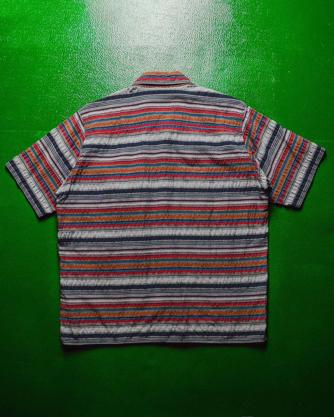 2002 Seersucker Striped Shirt (~M~)