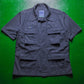 1999 Boxy Navy Ripstop Cargo Shirt (~L~)