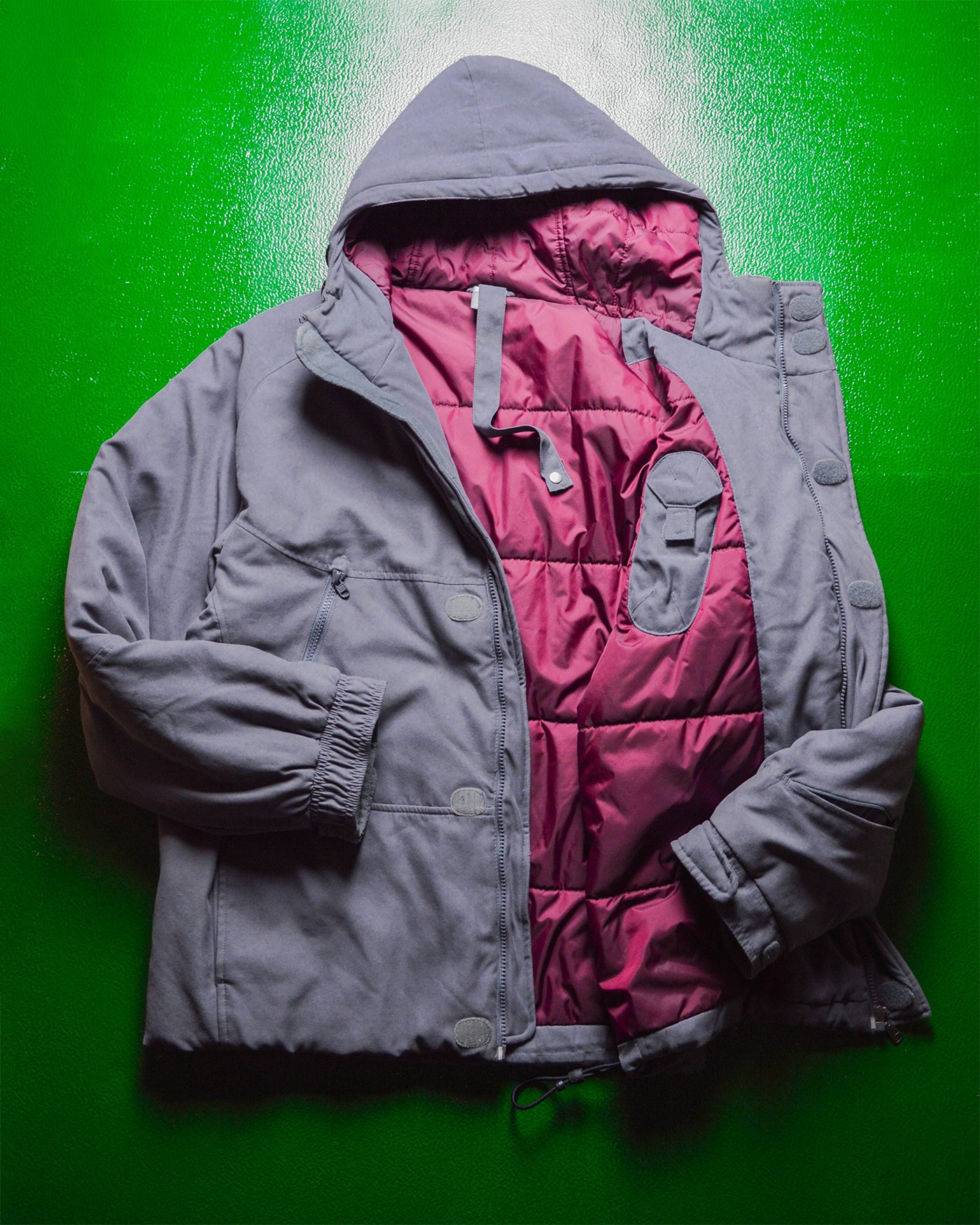 Fall 2002 Ultra Soft Matte Grey Puffer Jacket (~L~)