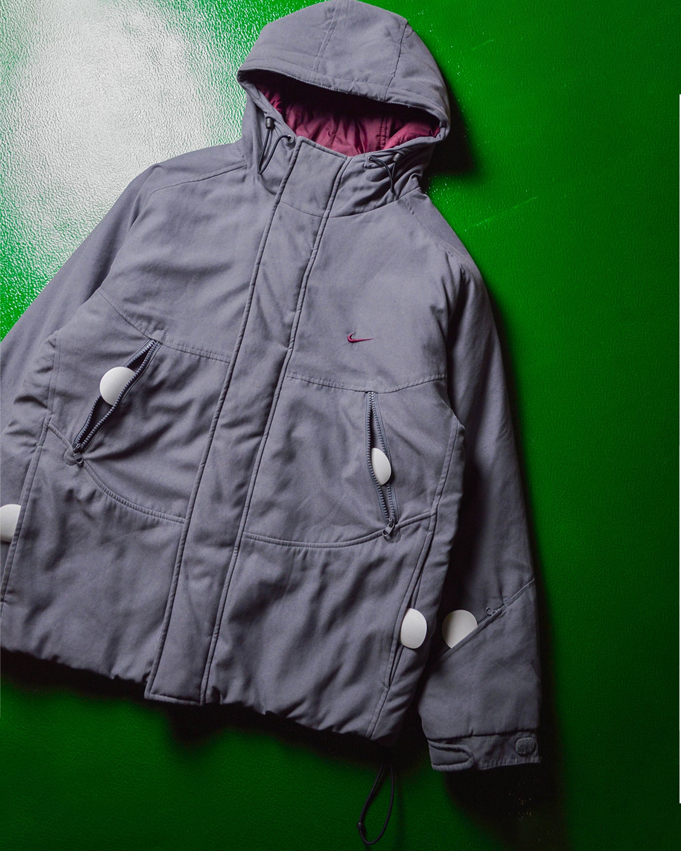 Fall 2002 Ultra Soft Matte Grey Puffer Jacket (~L~)