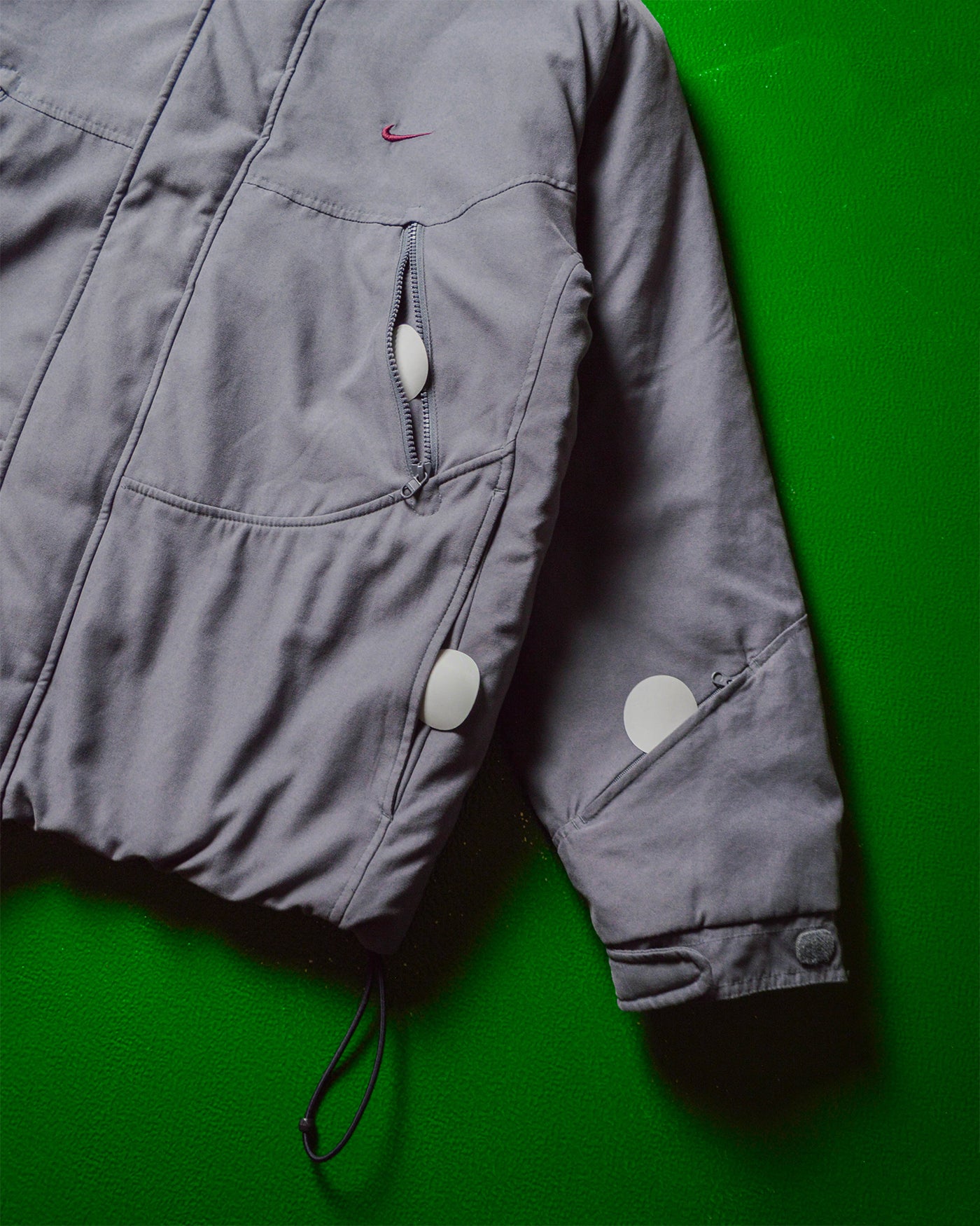 Fall 2002 Ultra Soft Matte Grey Puffer Jacket (~L~)