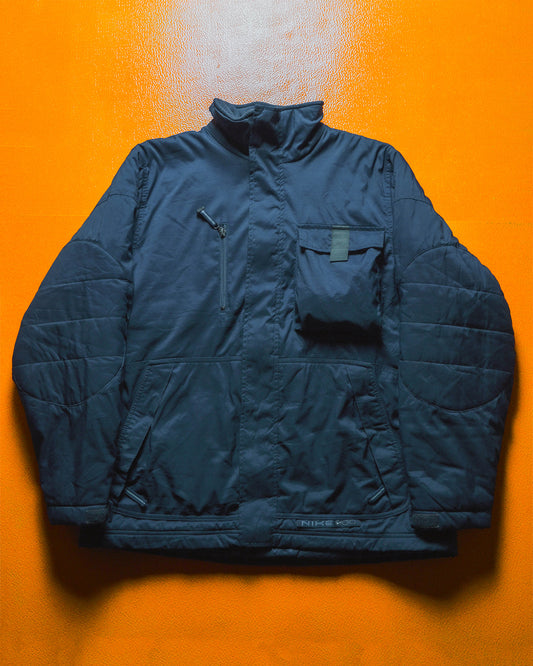 Fall 2001 Navy Padded Elbow Panel Jacket (M~L)