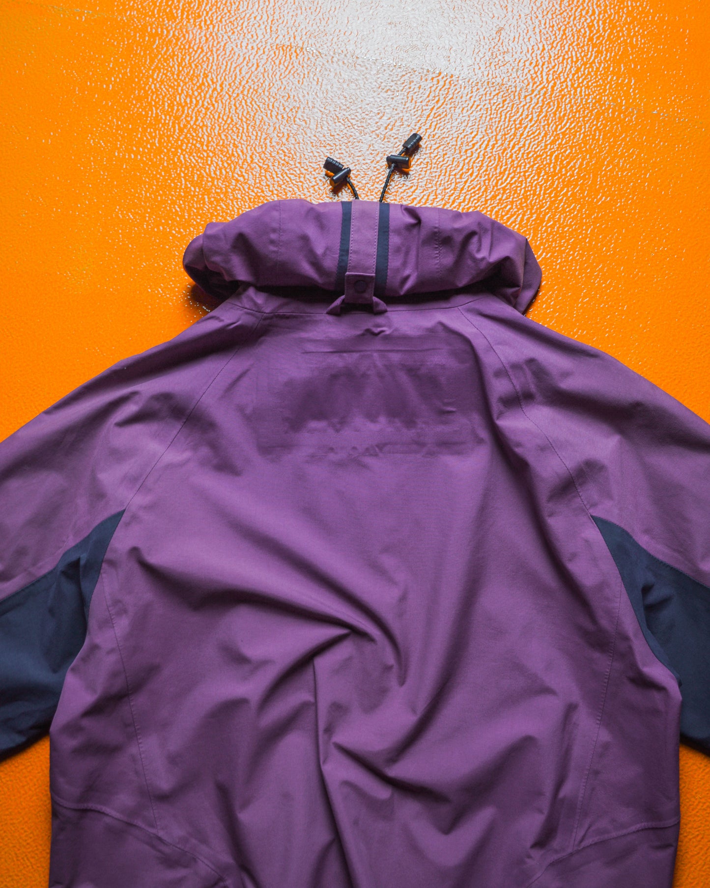 Purple Navy Taped Seam Technical Shell Jacket (~S~)