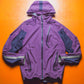 Purple Navy Taped Seam Technical Shell Jacket (~S~)