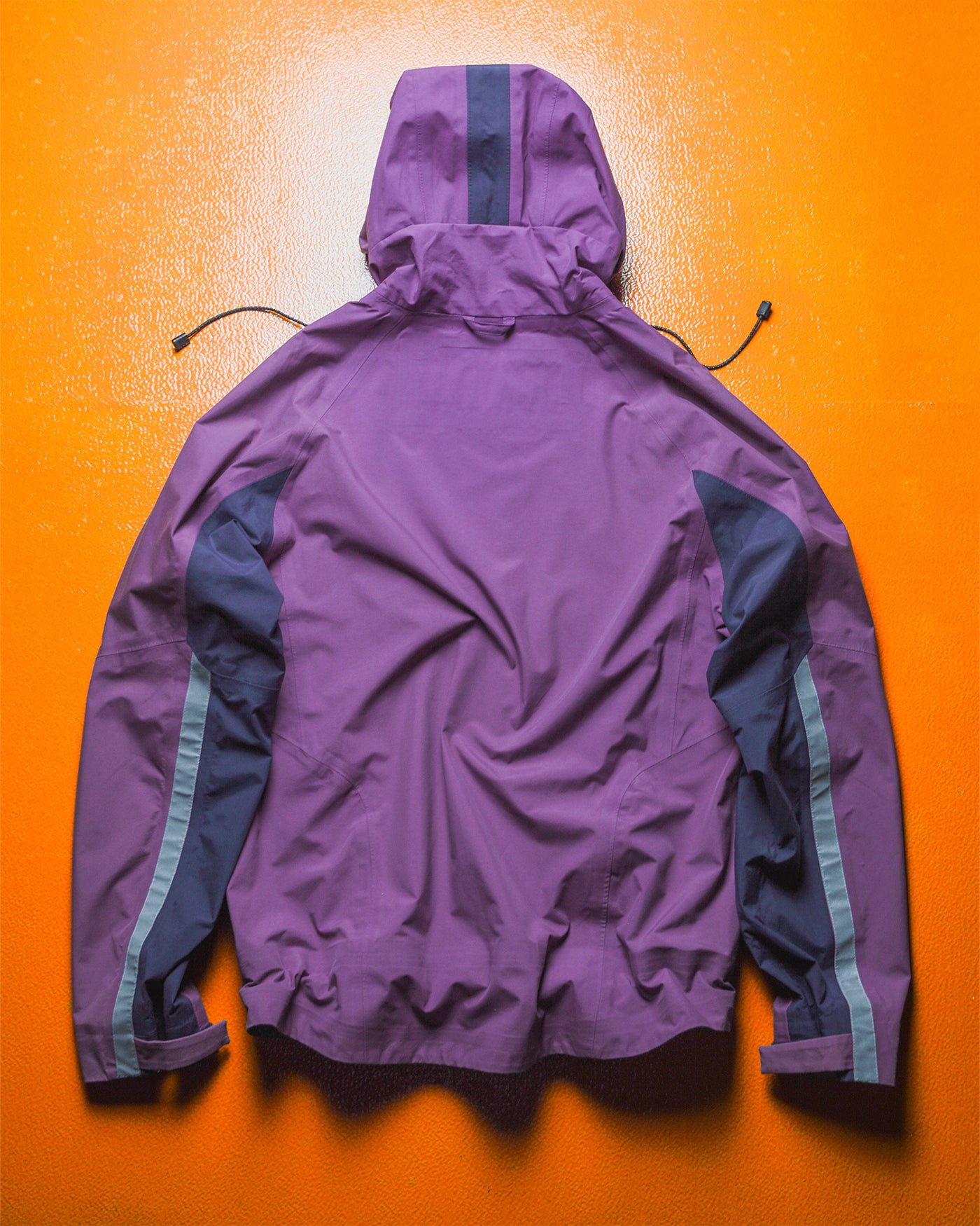 Purple Navy Taped Seam Technical Shell Jacket (~S~)