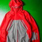 2009 Fragment Design X FYI Design Red Grey Panelled Taped Seam Technical Shell Jacket (S~M)