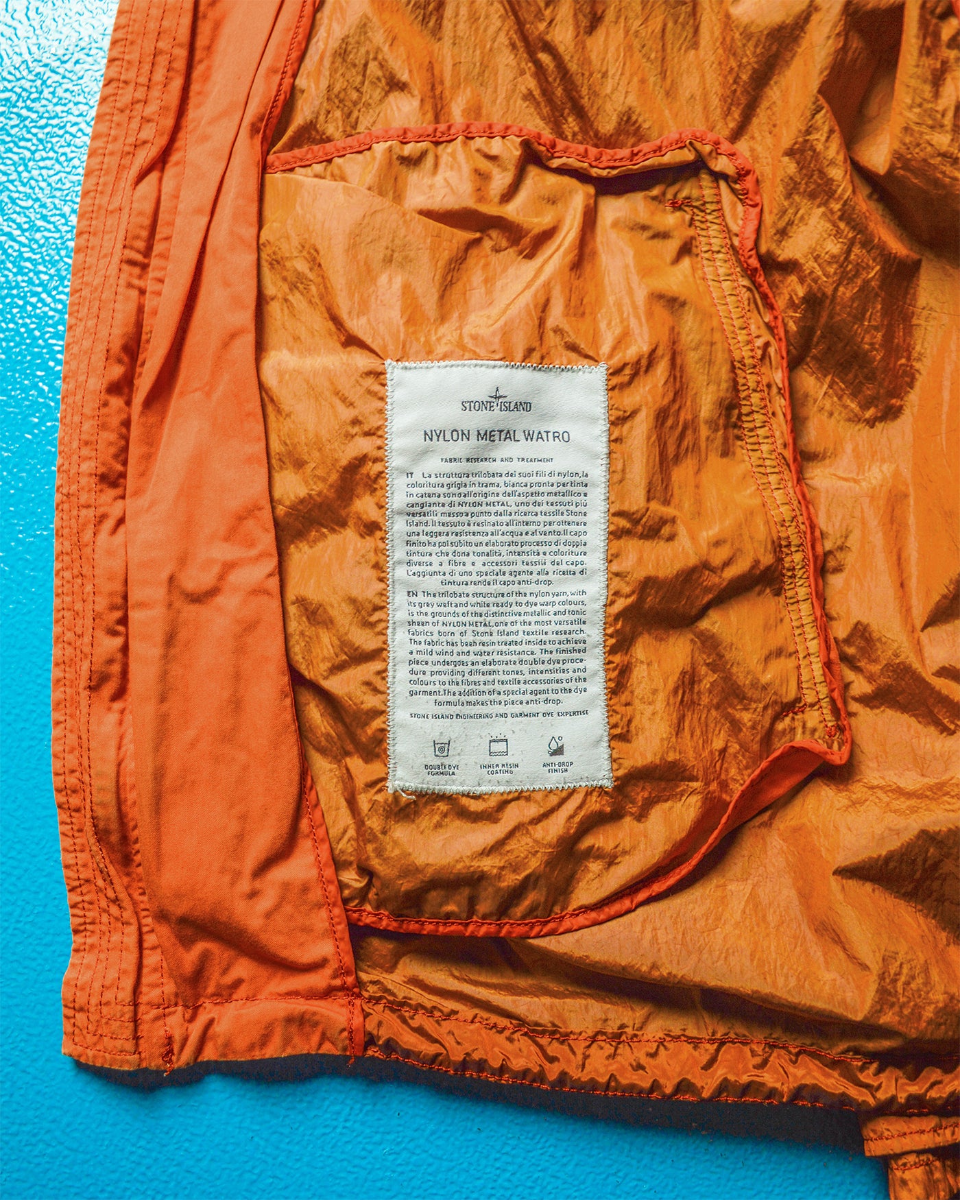 2016 Orange Nylon Metal Watro Jacket (~XXL~)