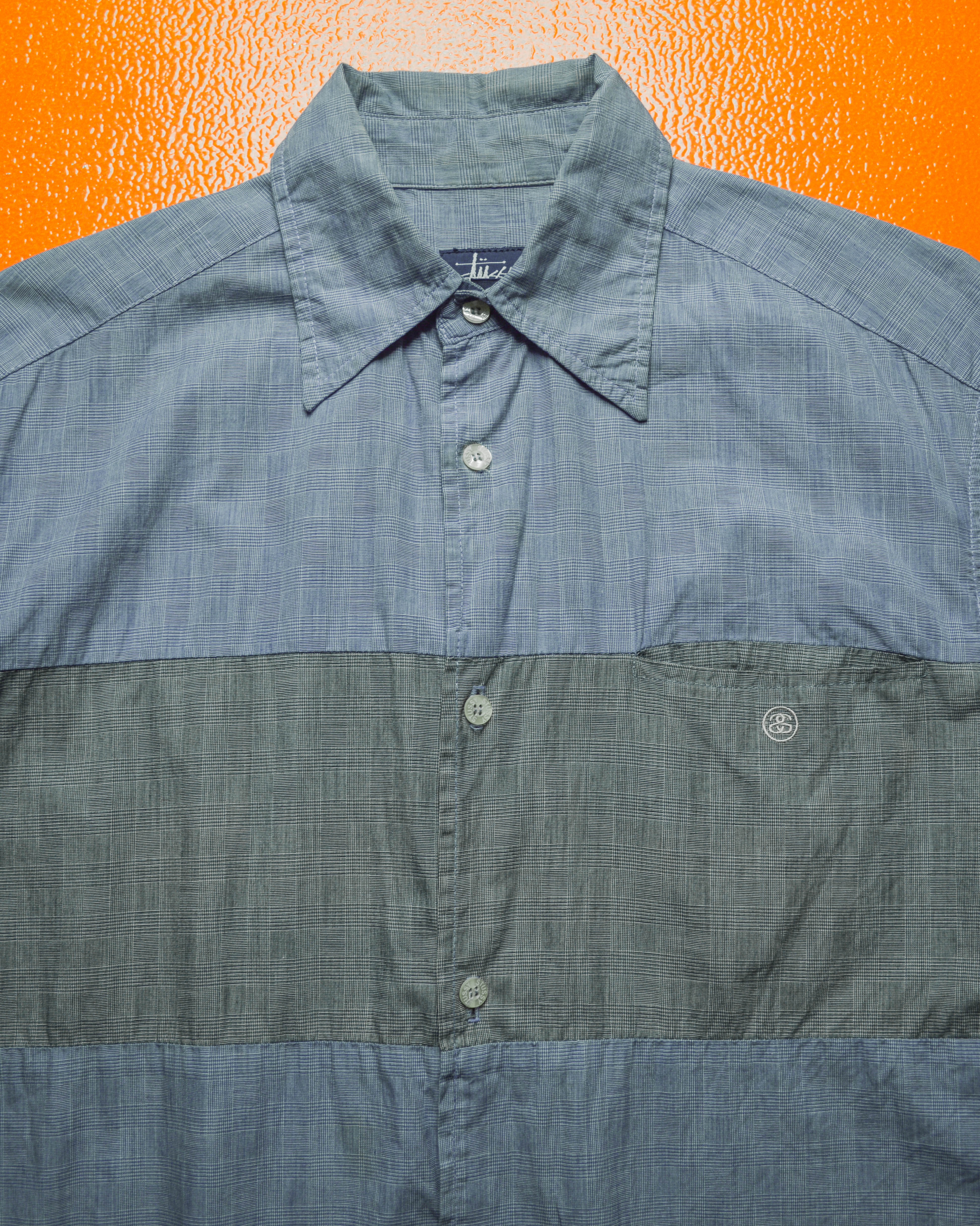 Stussy 3 discount tone oxford shirt