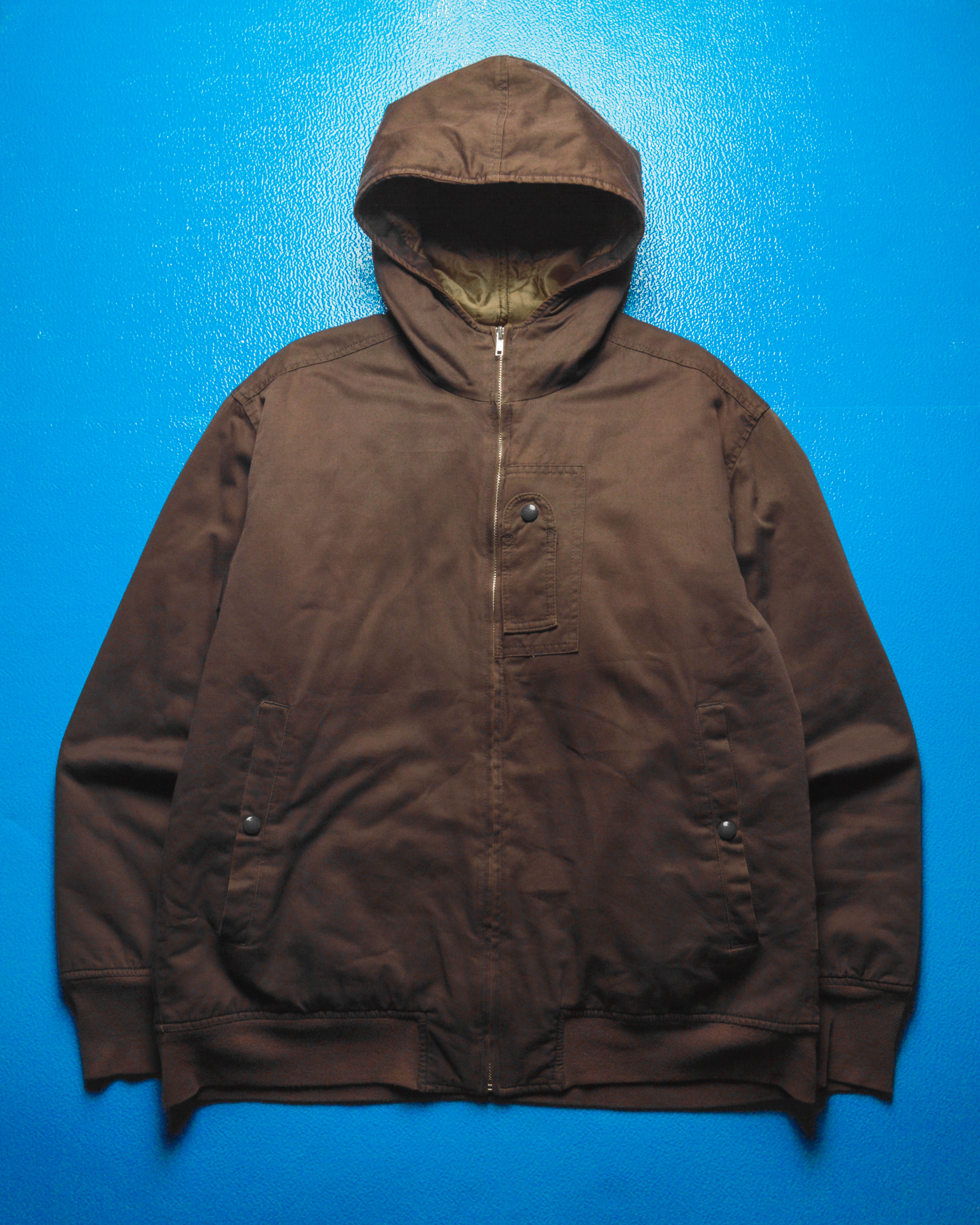 【特別セール品】 Stussy Vintage Early 2000s Deep Brown Canvas Onion Quilted ジャケット・アウター