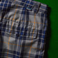 Early 2000s Plaid / Check Mesh Ventilation Shorts  (32~34)