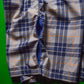Early 2000s Plaid / Check Mesh Ventilation Shorts  (32~34)