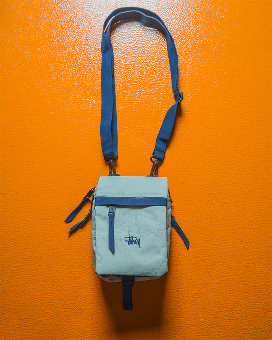 Grey Digi Camo Side / Cross Body Bag (OS)