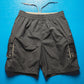 Black Grid Mesh Logo Pocket Shorts (28~34)
