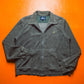 Terry Fleece Grey Camo S Logo Collared Jacket (M)