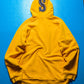 Yellow Logo Applique Thermal Lined Zip Up Hoody (XL)