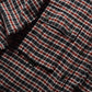 AW19 Red Black Plaid Cargo Patch Pocket D-Ring LS Shirt (M)