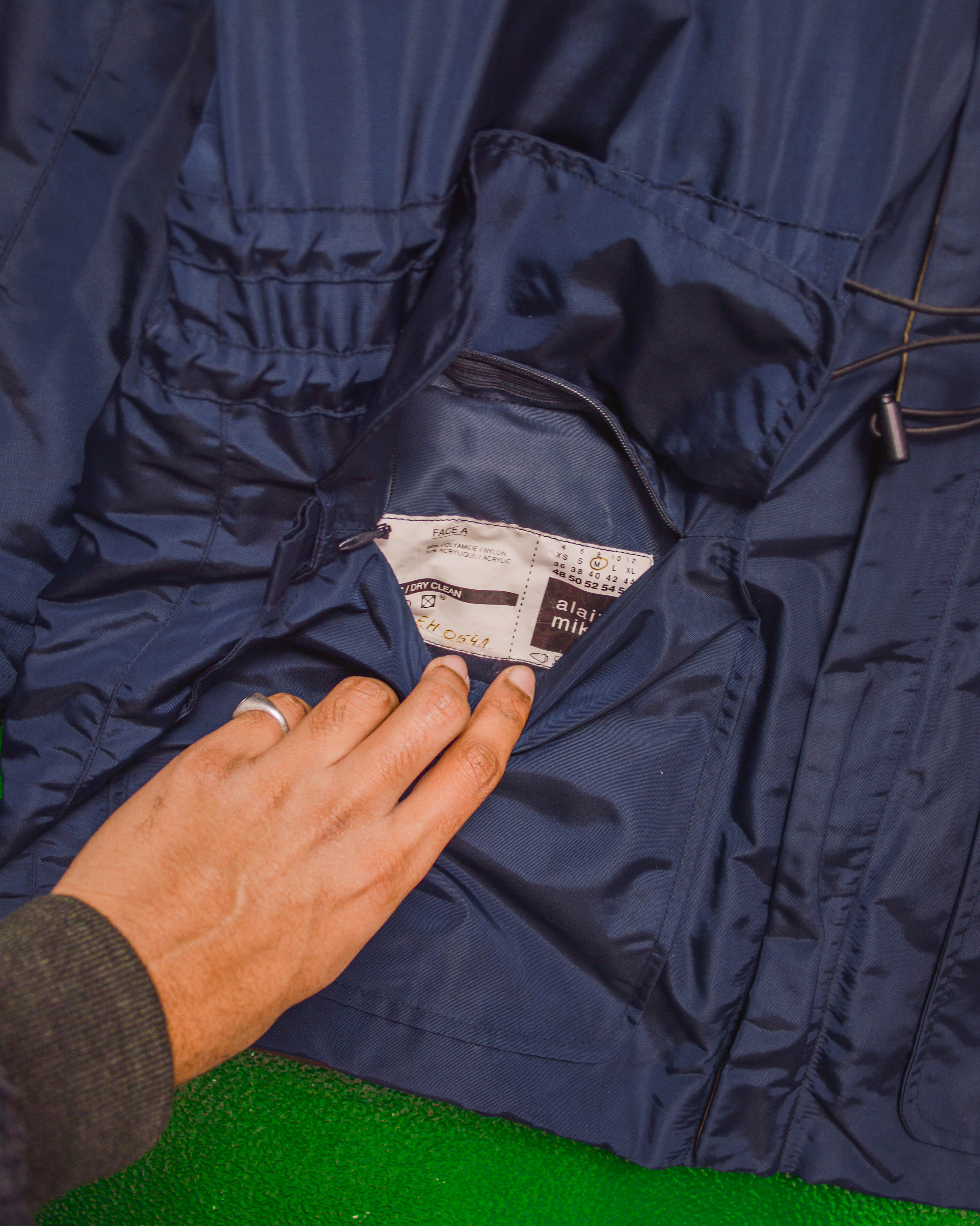 【日本製】 Jacket Brown Olive Navy Reversible Mikli Alain (M) shop – ジャケット・アウター