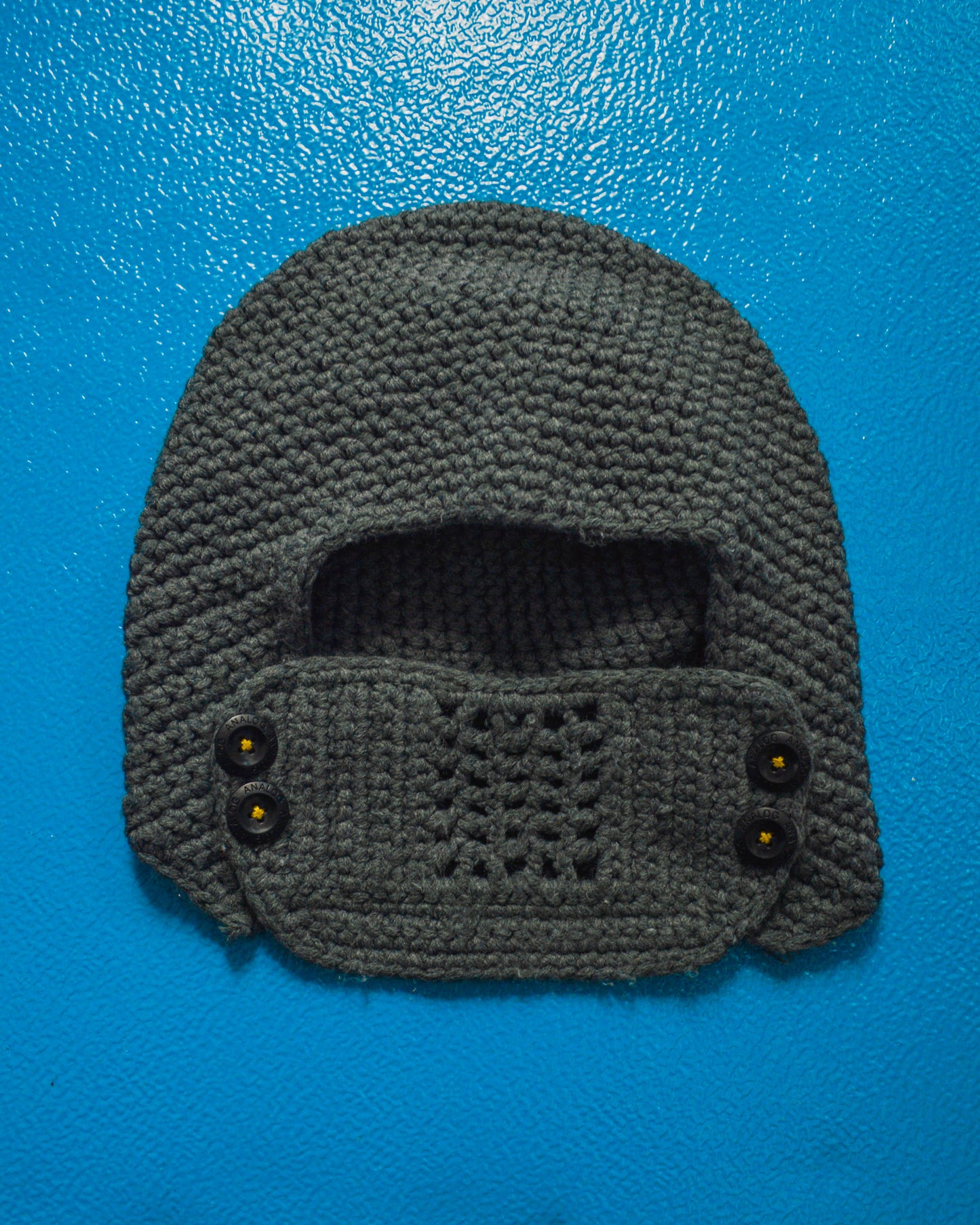 Face Mask Attachment Knit Balaclava Style Hat (OS)