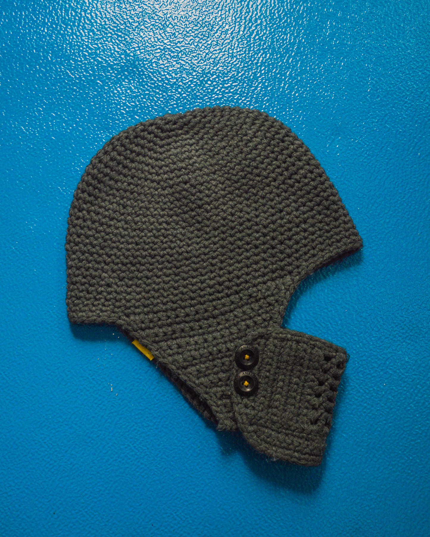 Face Mask Attachment Knit Balaclava Style Hat (OS)