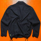 90s Deep Navy Minimal Poly Work Jacket (~L~)
