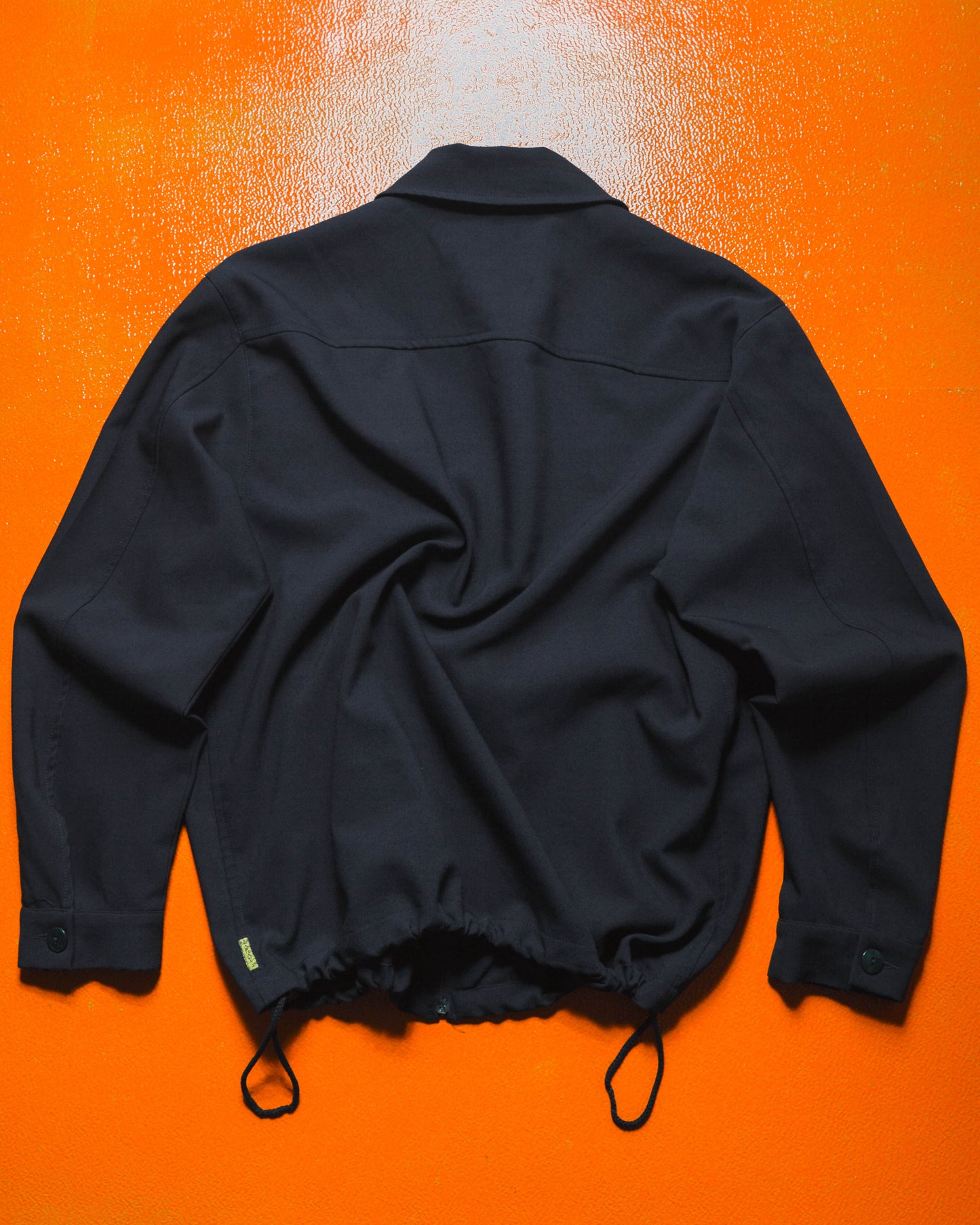 90s Deep Navy Minimal Poly Work Jacket (~L~)