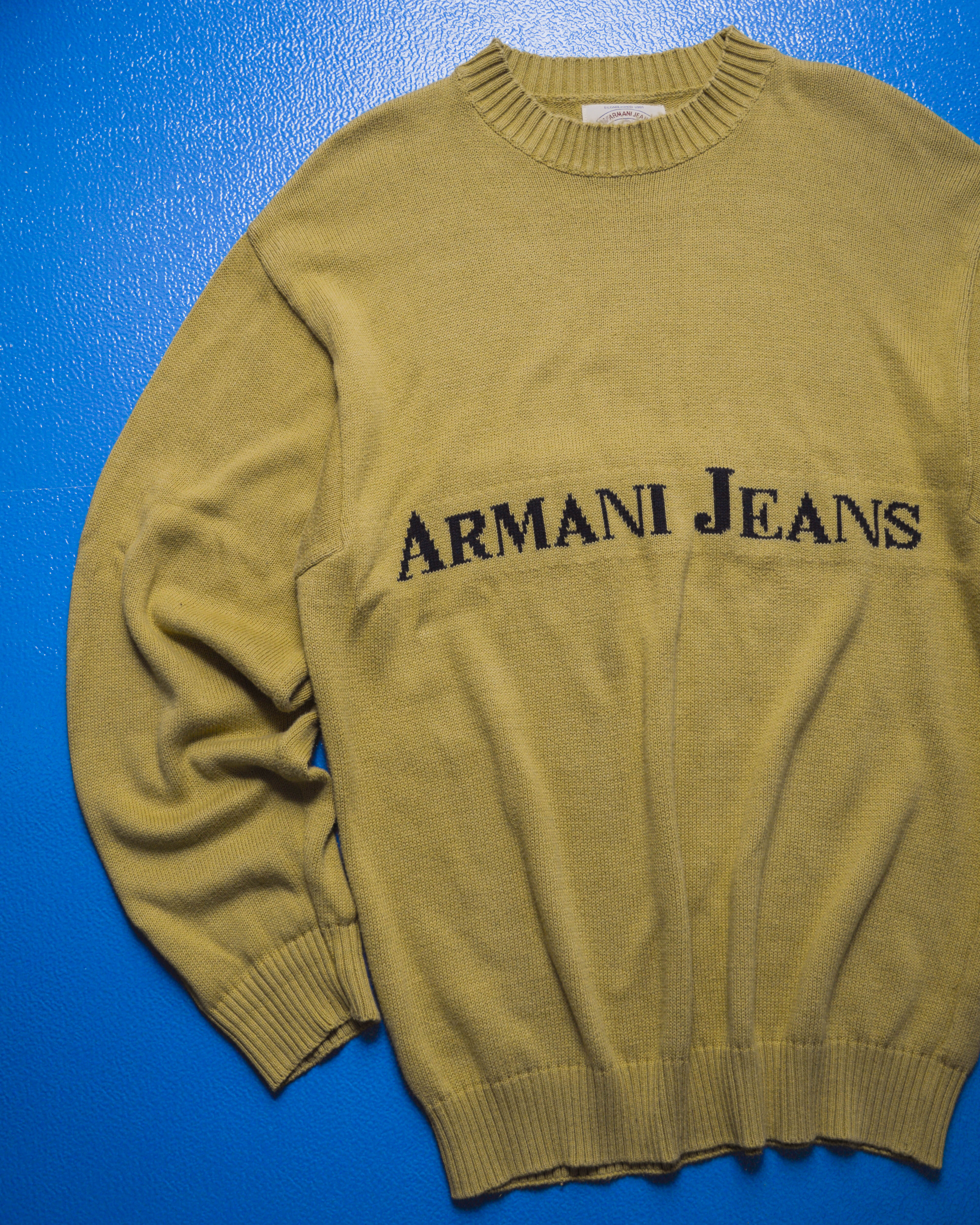 Armani jeans deals jumper