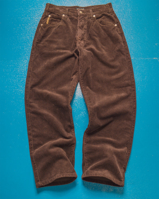 Deep Brown Corduroy Pants (~28~)