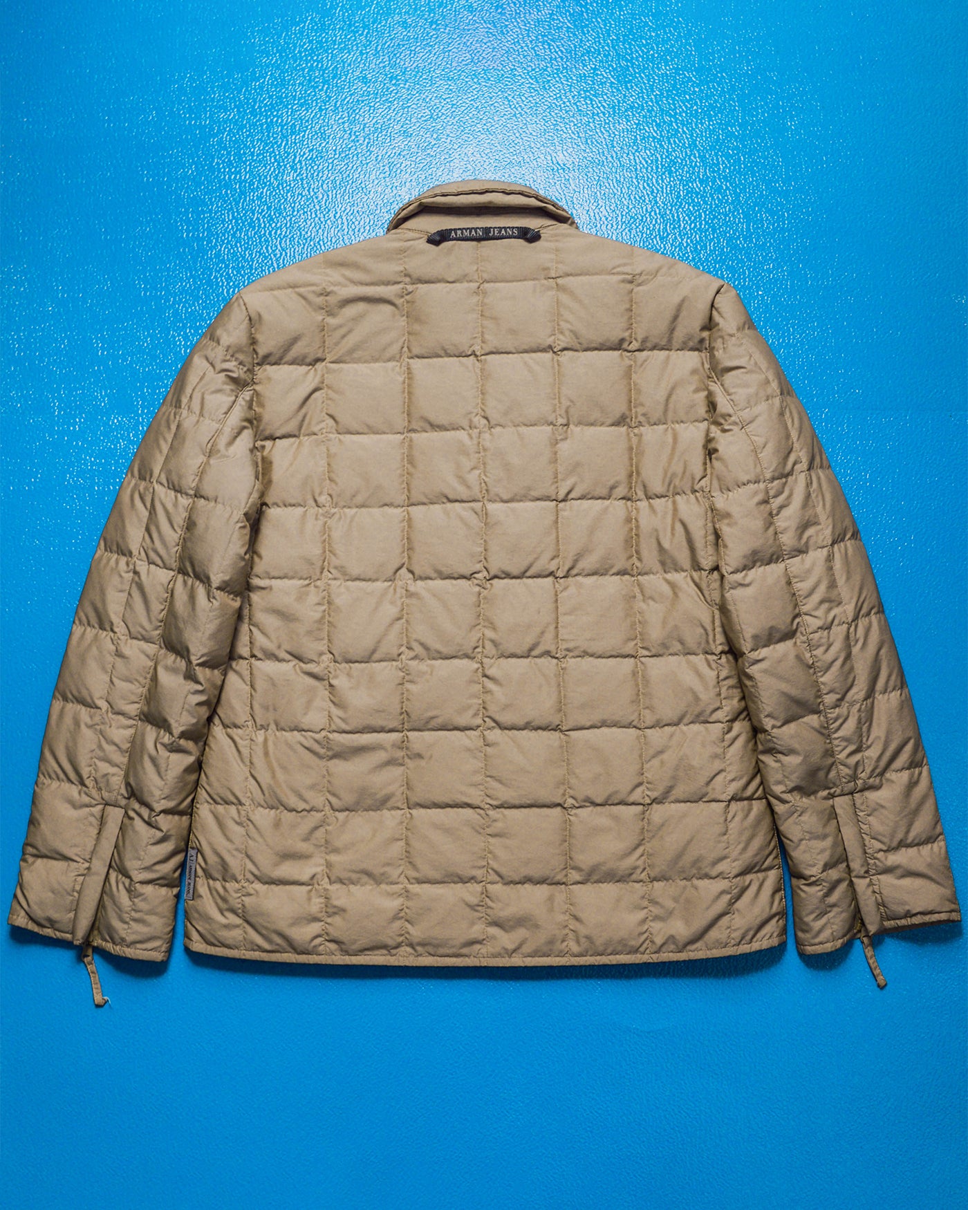 Armani jeans hot sale quilted jacket