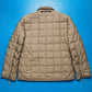 Reversible Square Quilted Beige Jacket (~S~)